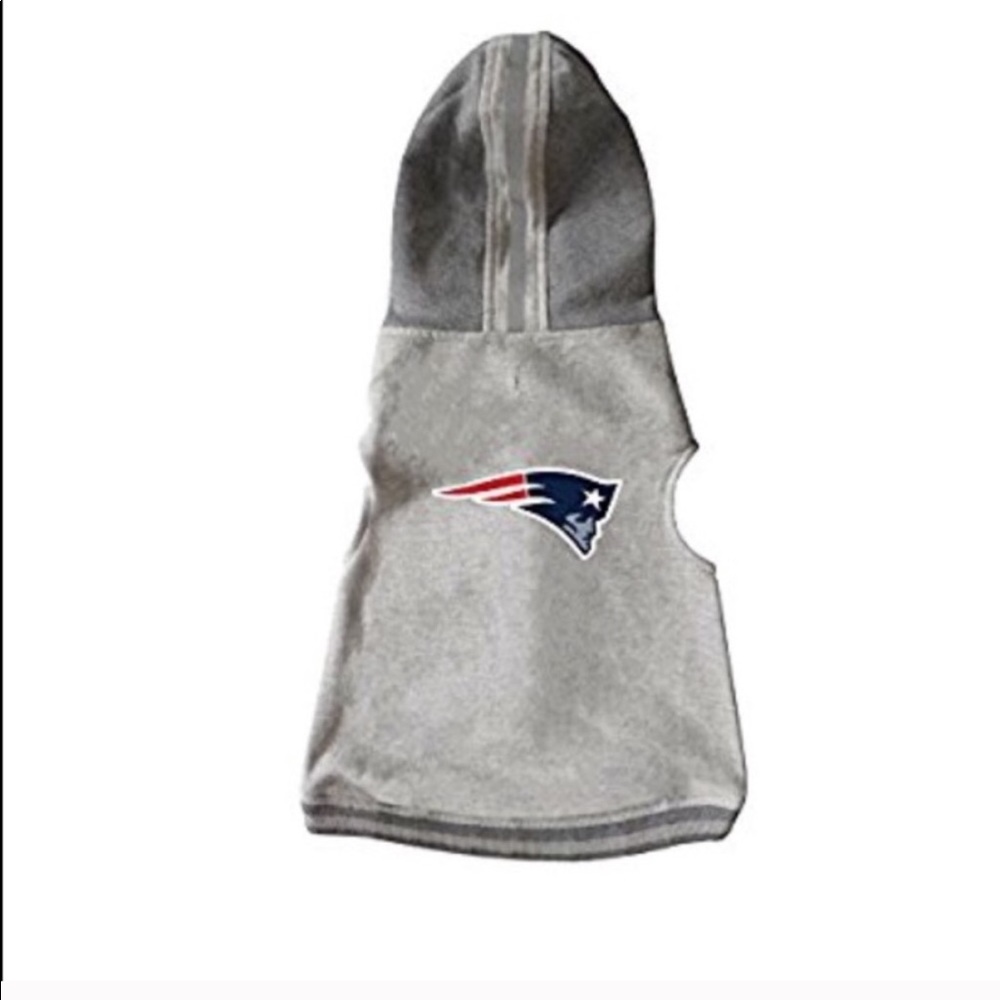 New England patriots dog hoodie